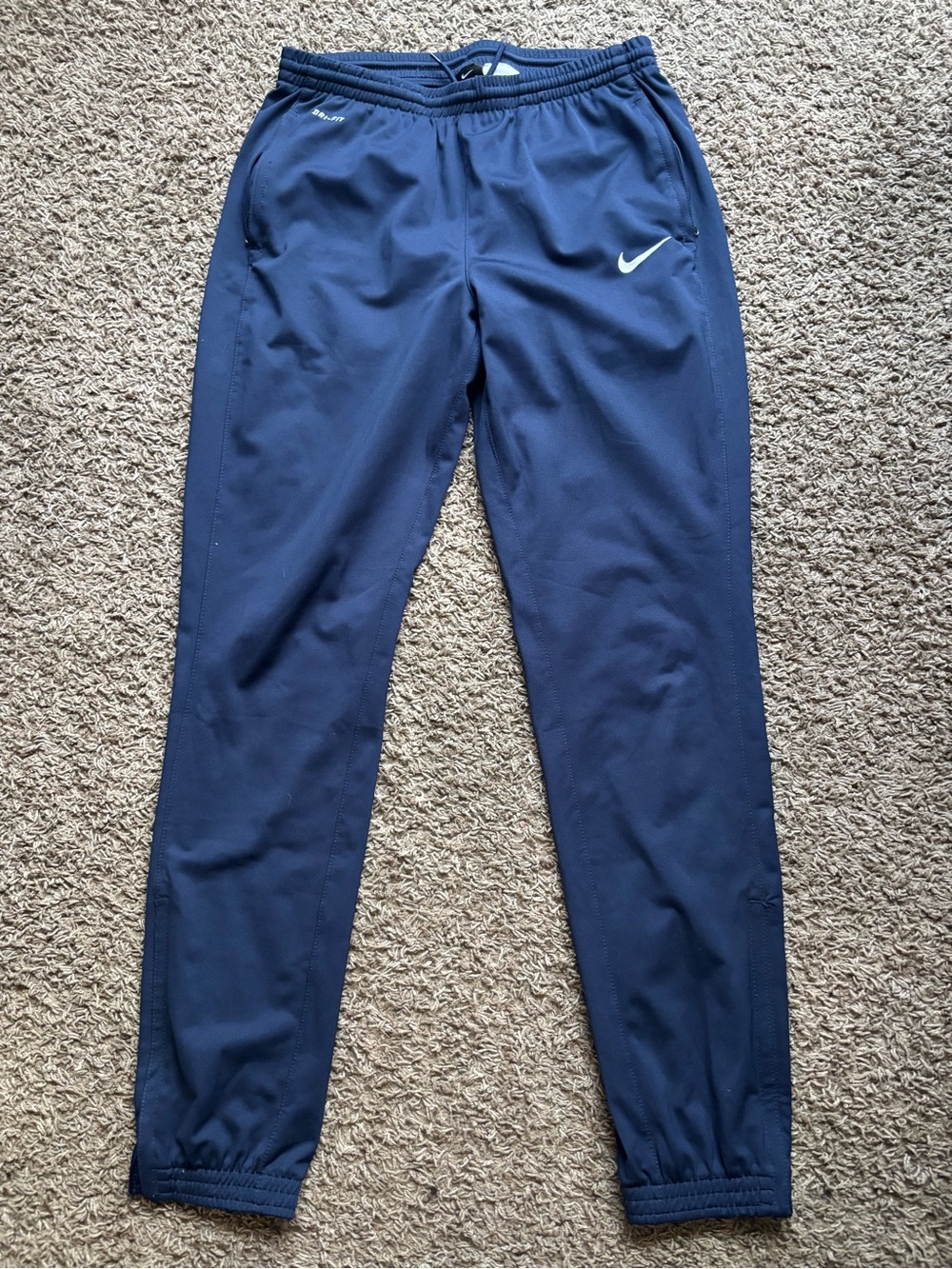 Nike Navy Blue Performance Track Pants